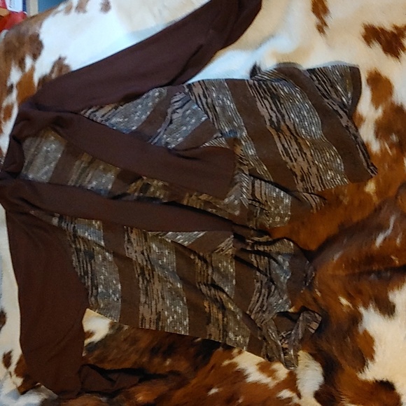 Carol Rose Open Sweater Sz Med - Picture 1 of 5